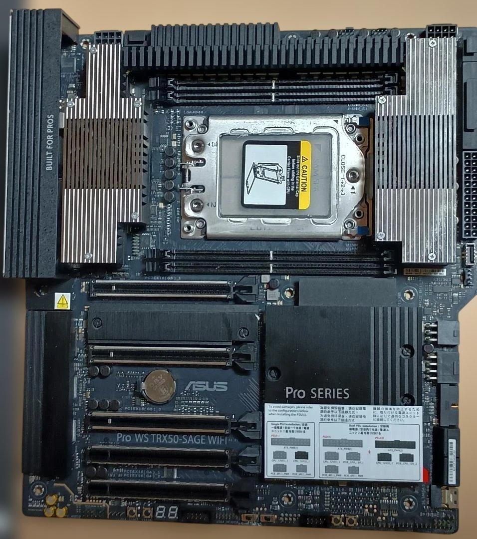 ASUS Pro WS TRX50-SAGE WIFI 訳アリ　メモリ付き