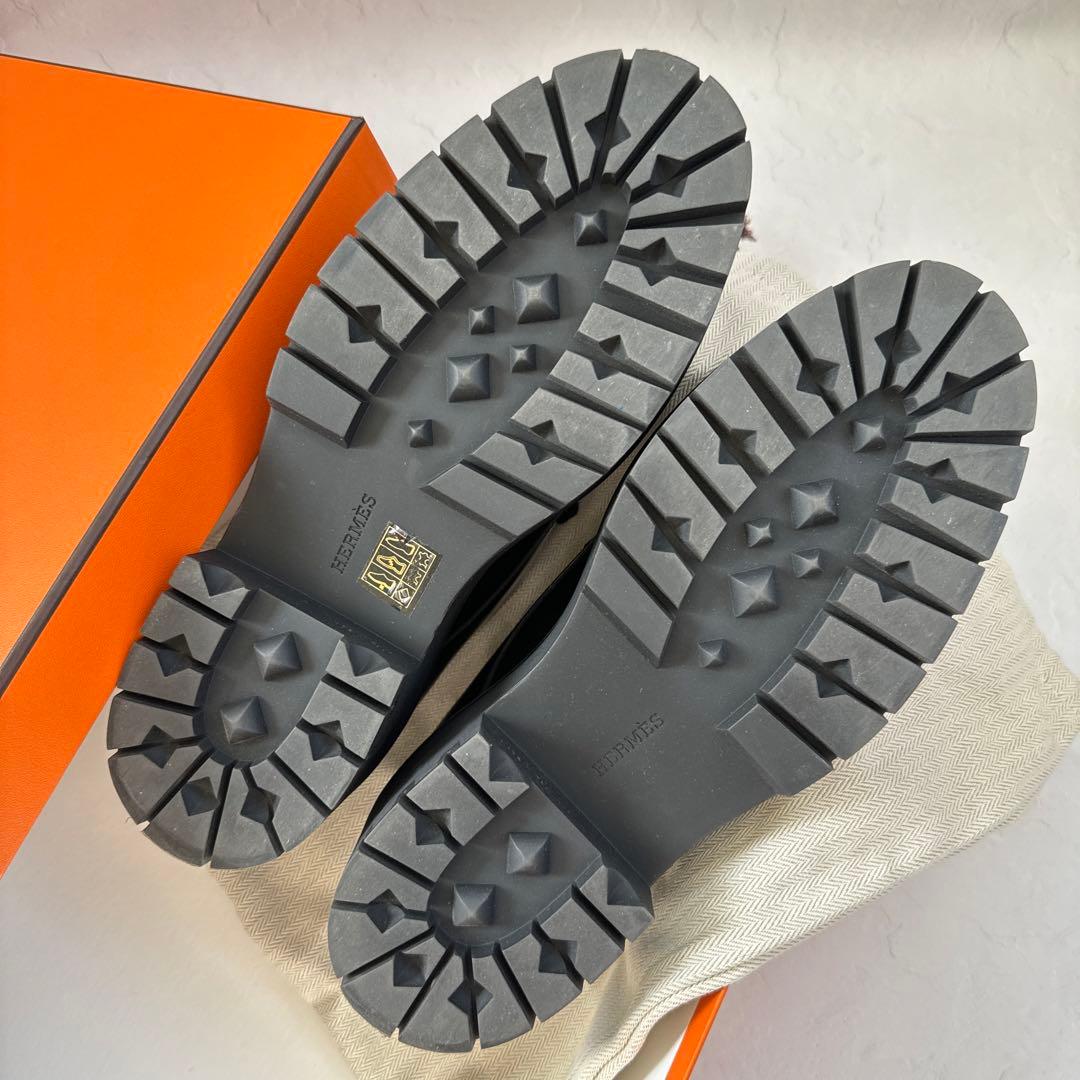 ★希少品★【美品（２度着用）】Hermes/ローファー『ハリストン』