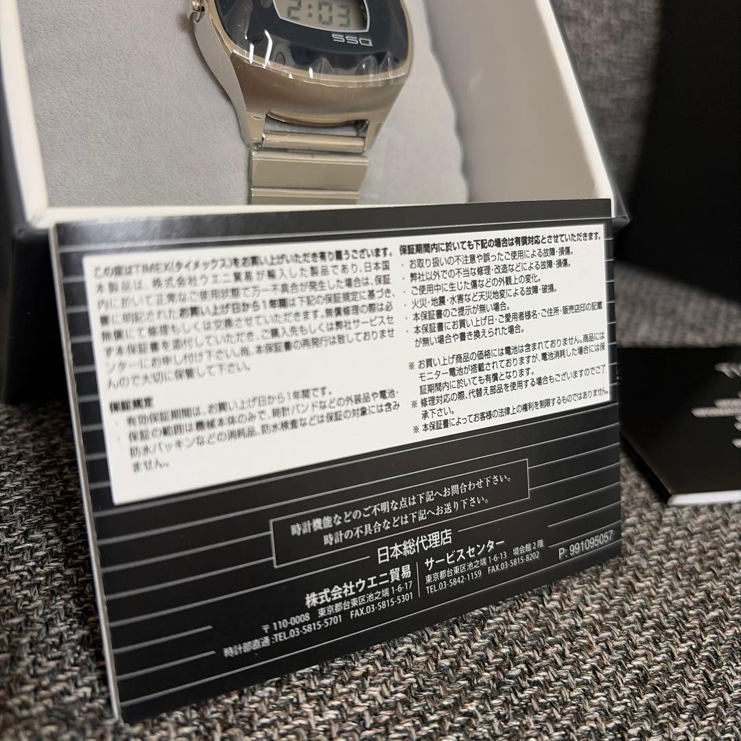 【新品未使用】TIMEX タイメックス SSQ デジタル 腕時計 ウォッチ