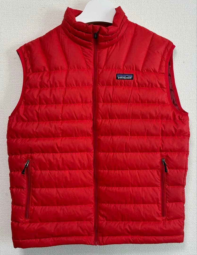 patagonia ダウンセーター ベスト F8 パタゴニア 赤