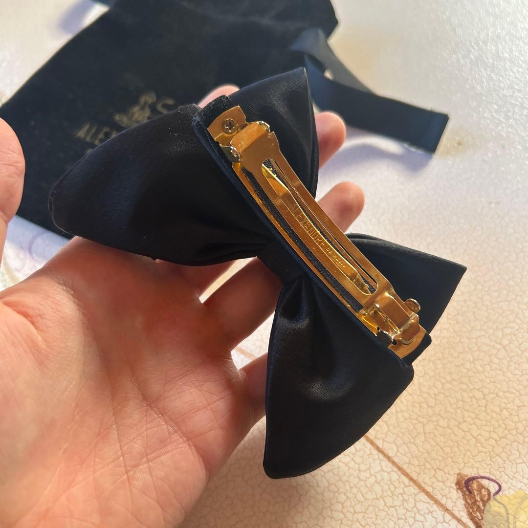 アレクサンドルドパリ　リボン　バレッタ