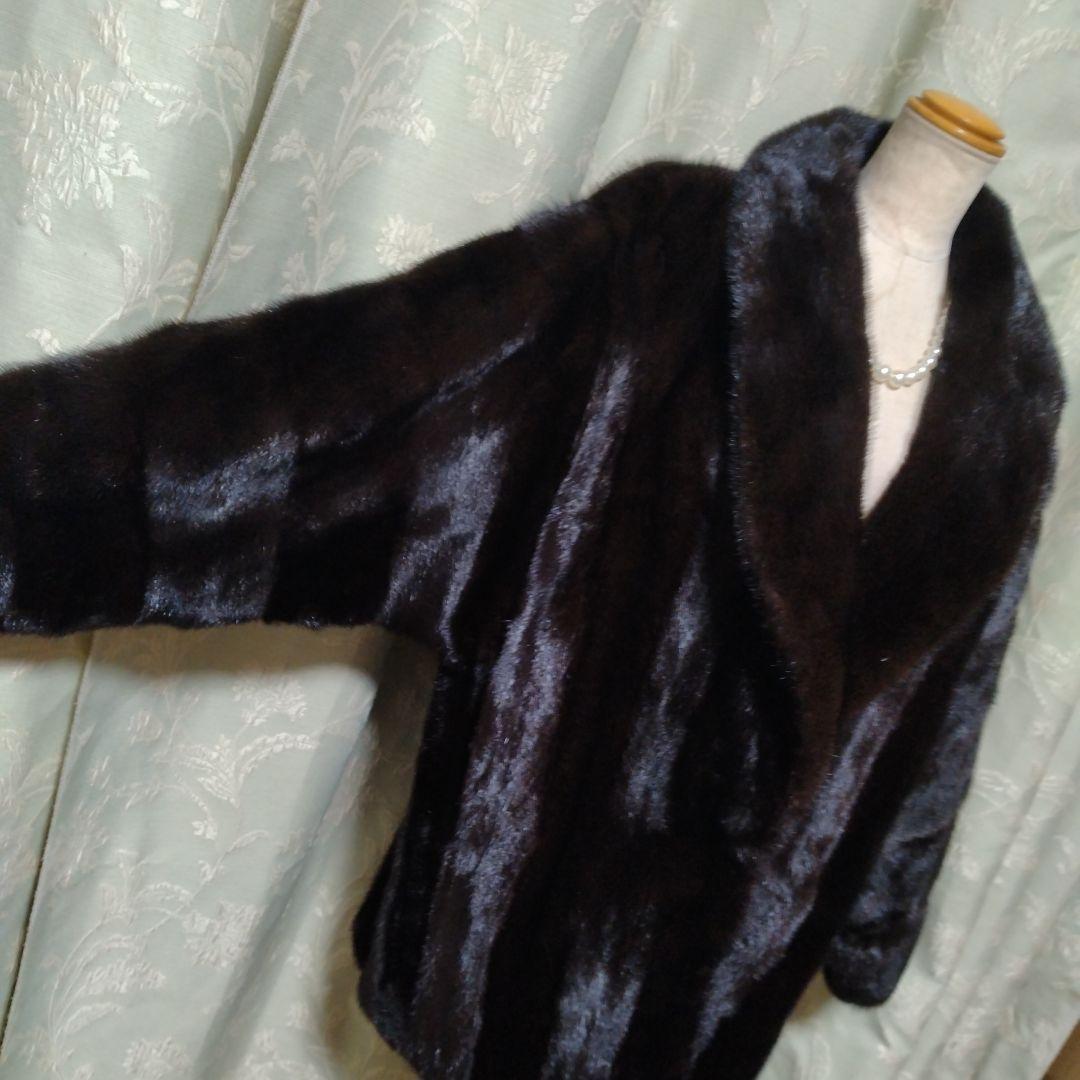 新品同様✩ドルマン型✩ミンク✩ファーコート✩柔らか✩艷やか✩綺麗
