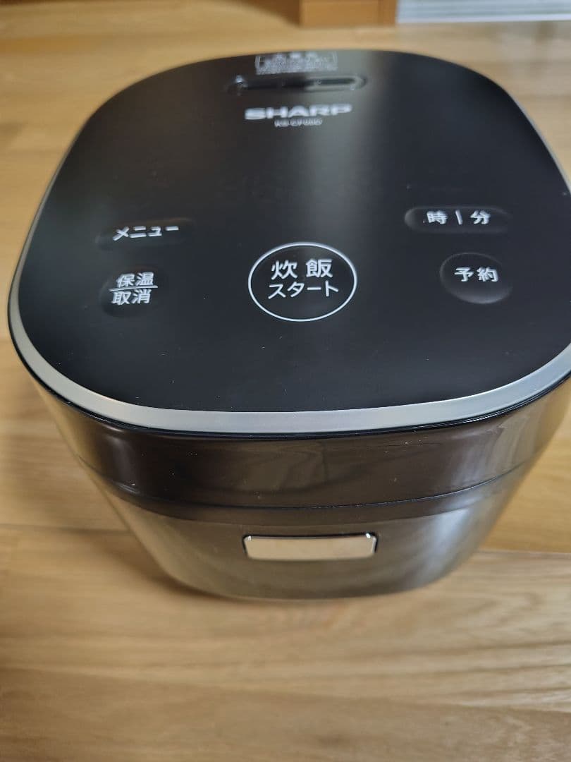 SHARP KS-CF05D 炊飯器 ブラック