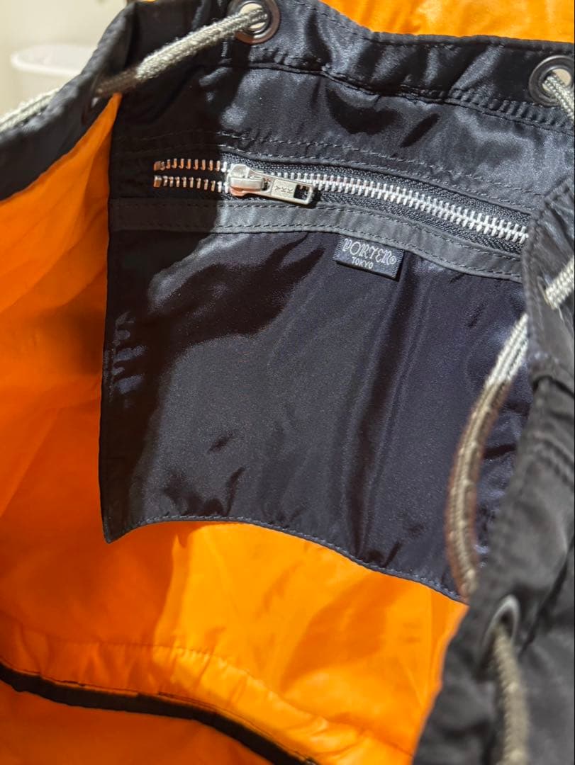 PORTER ナイロン製ブラックリュック　廃盤