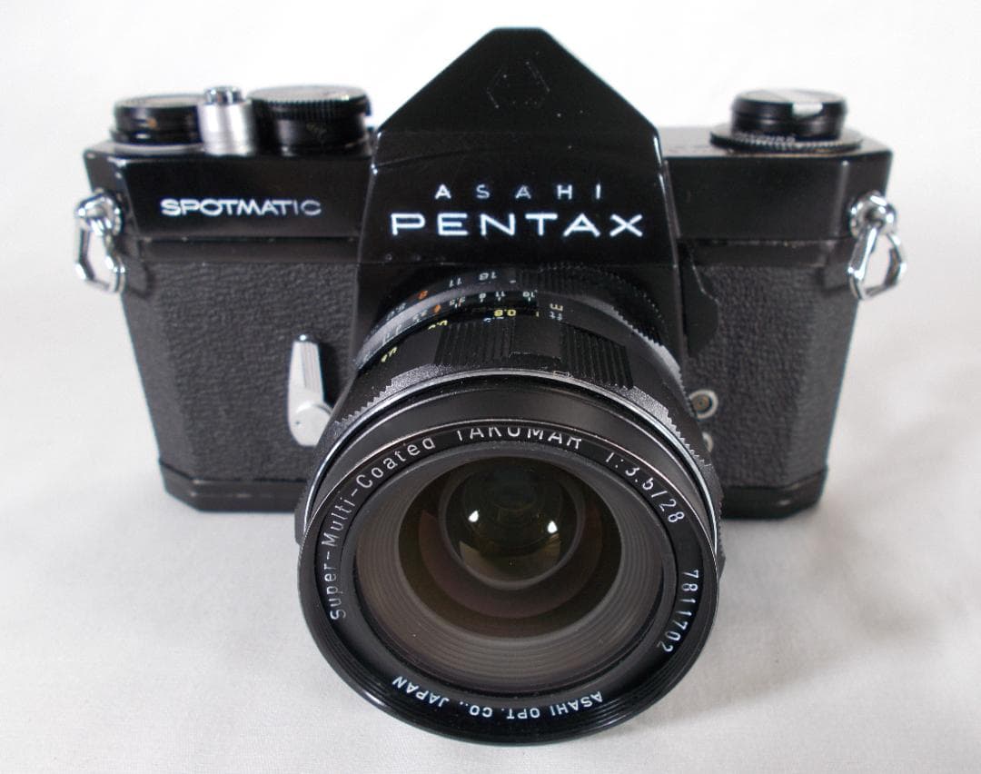 フィルムカメラ 整備済 完動品　Pentax SP　+ f/3.5　L184
