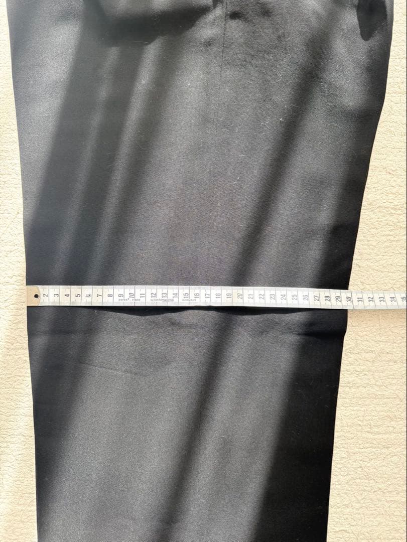 Giorgio Armani 黒スラックス　ワイドパンツ　最高級ラインクラシコ