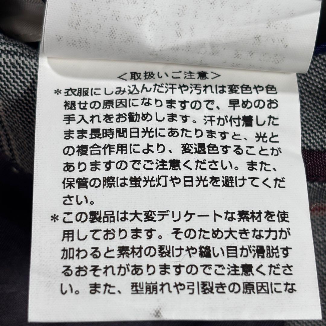 極美品 ポールスミス テーラード 英国生使用 グレンチェック 総裏 花柄 LL