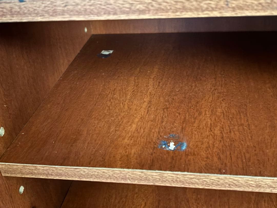 ど*読様 木製シューズラック ダークブラウン