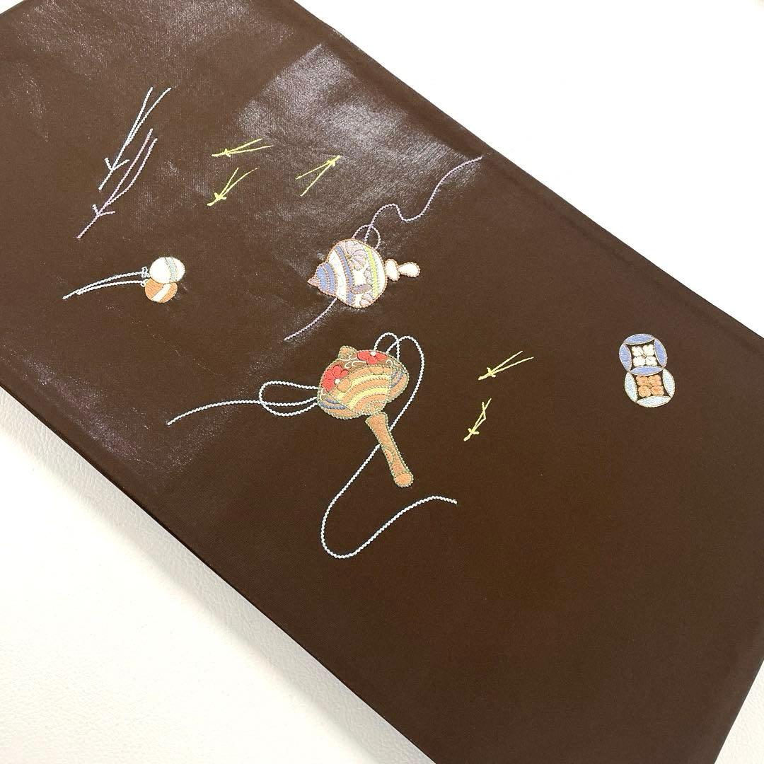 専用帯5900 5714 二点セット ●高級 正絹 駒刺繍 袋帯