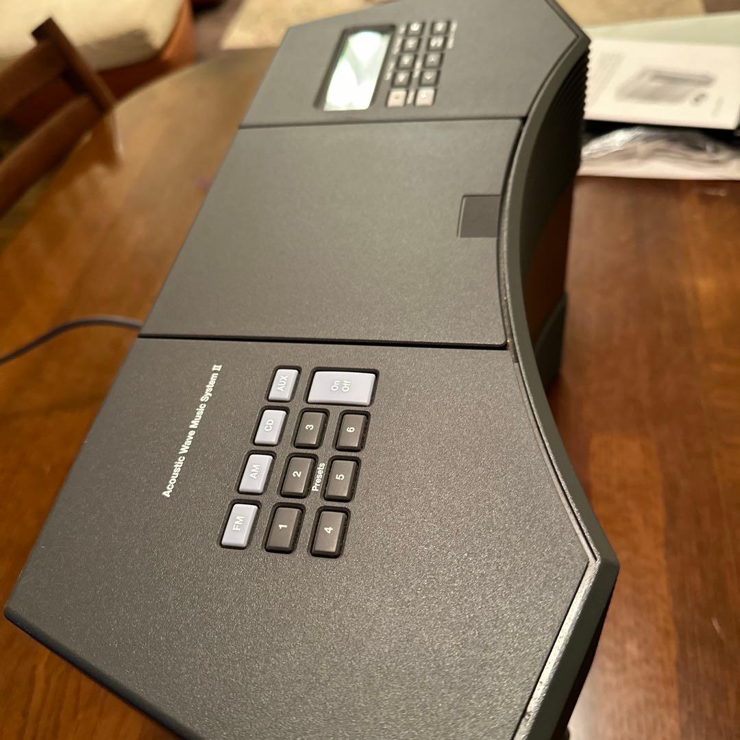 現状渡し:BOSE ACOUSTIC WAVE MUSIC SYSTEM II黒