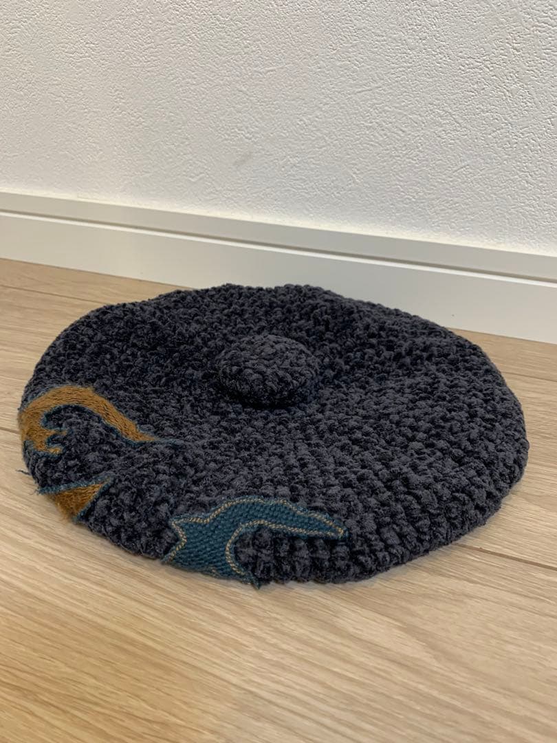 ヒトミシノヤマ×ミナペルホネン　コラボニットベレー帽