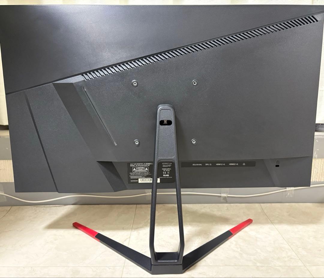 JAPANNEXT 24.5型IPS 165Hz対応ゲーミングモニター