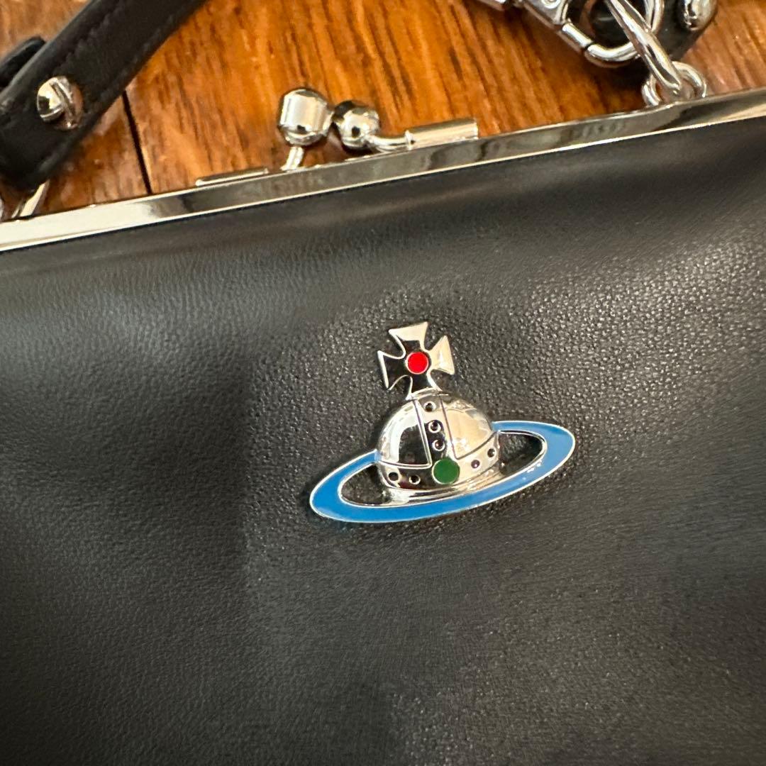 ヴィヴィアンウエストウッド　がま口Emmaショルダーバッグ