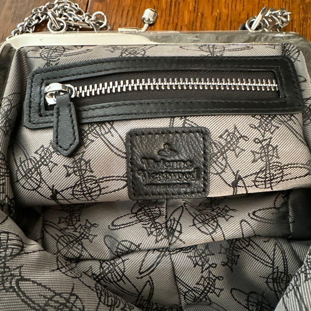 ヴィヴィアンウエストウッド　がま口Emmaショルダーバッグ