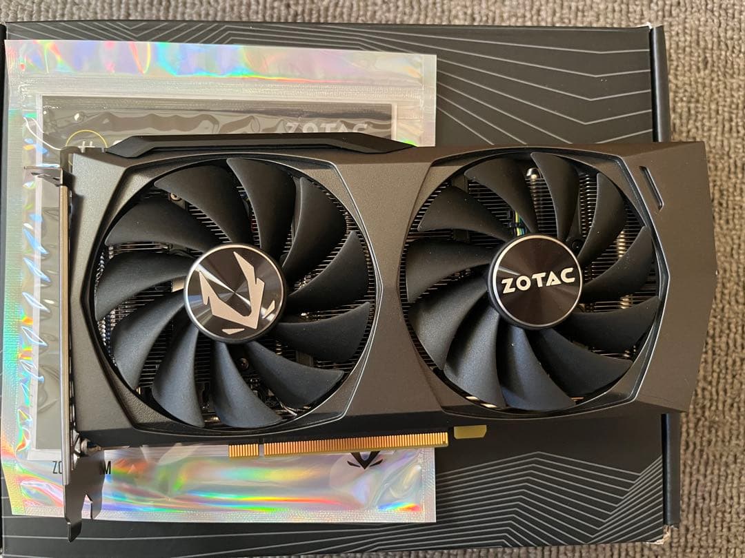 グラフィックボード・グラボ・ビデオカード ZOTAC RTX3060ti 8gb