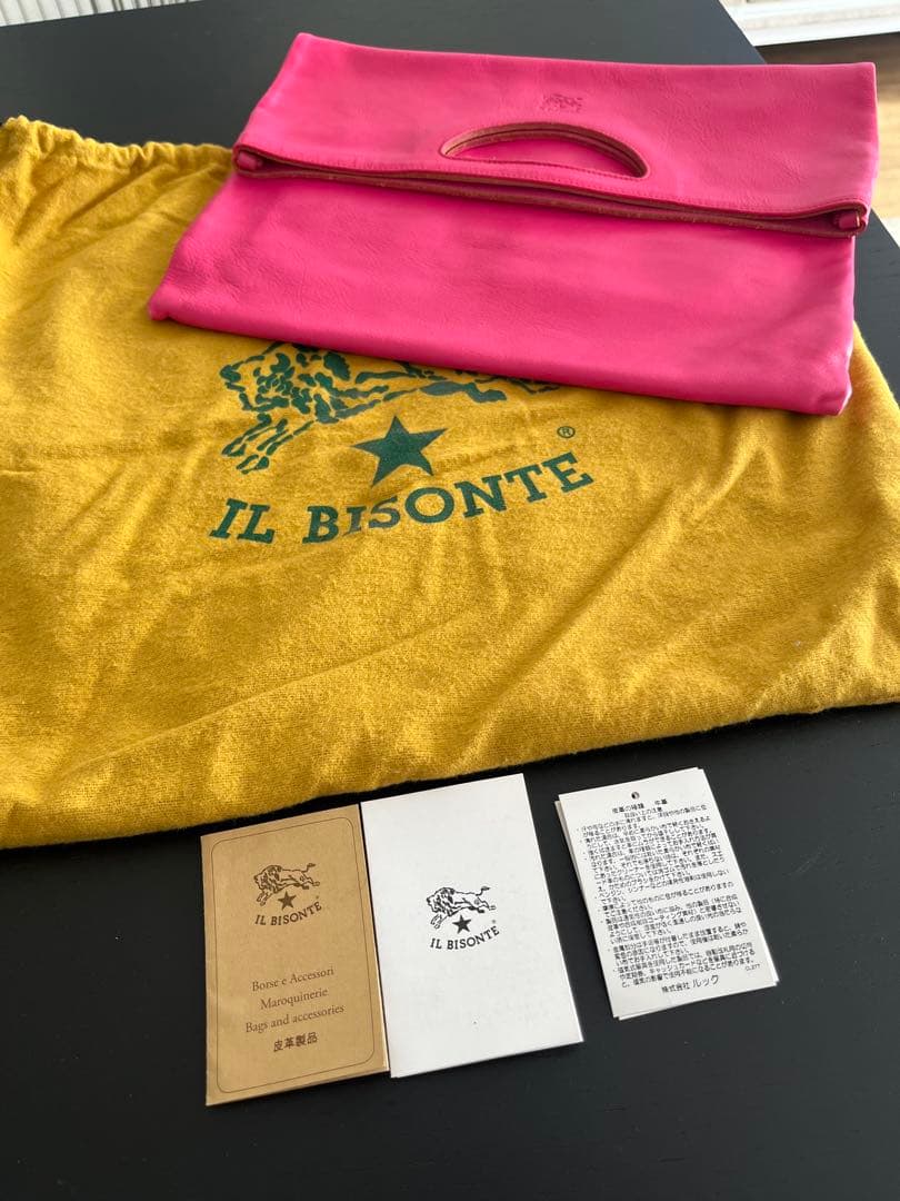 IL BISONTE 2wayクラッチバッグ　希少