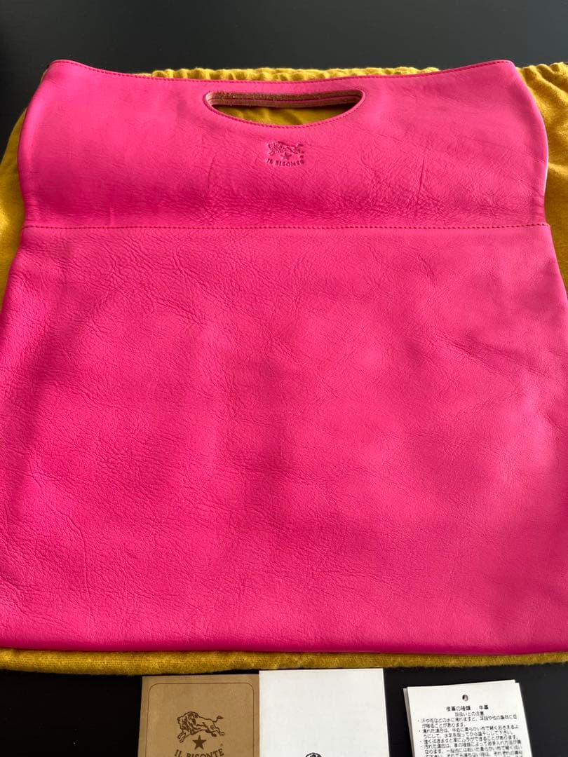 IL BISONTE 2wayクラッチバッグ　希少