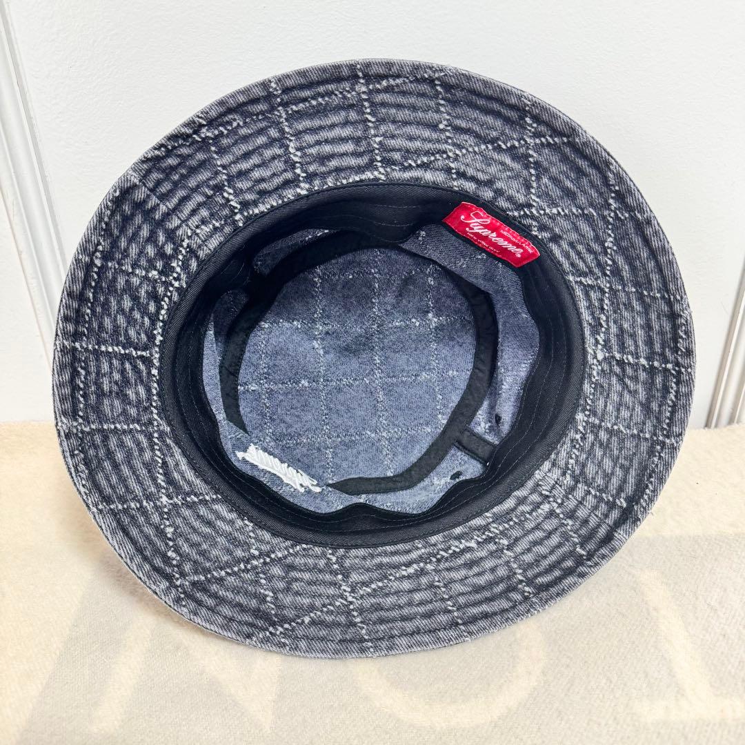 Supreme Punched Denim Crusher バケットハット ML
