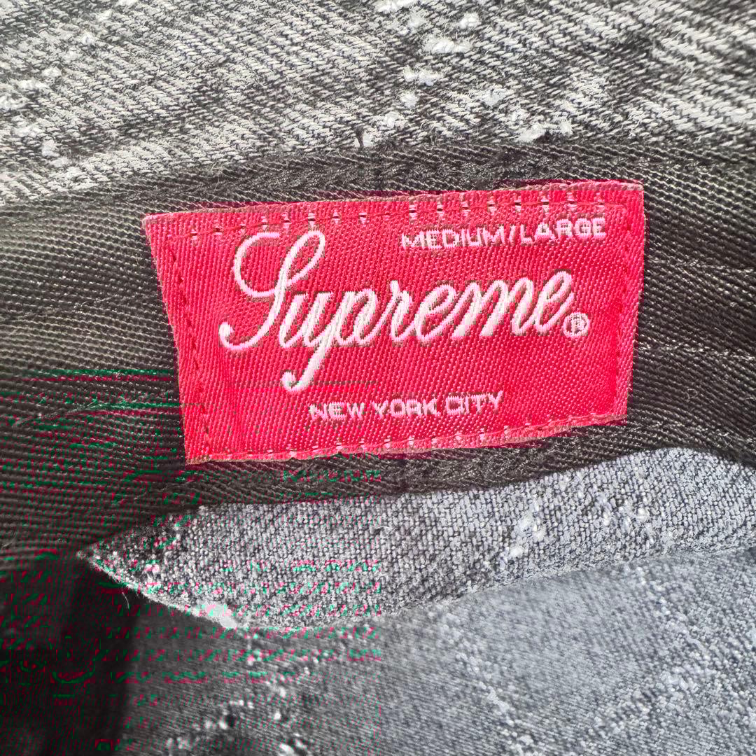 Supreme Punched Denim Crusher バケットハット ML