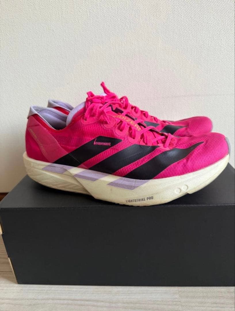 アディゼロ　タクミセン11 ピンク　26cm