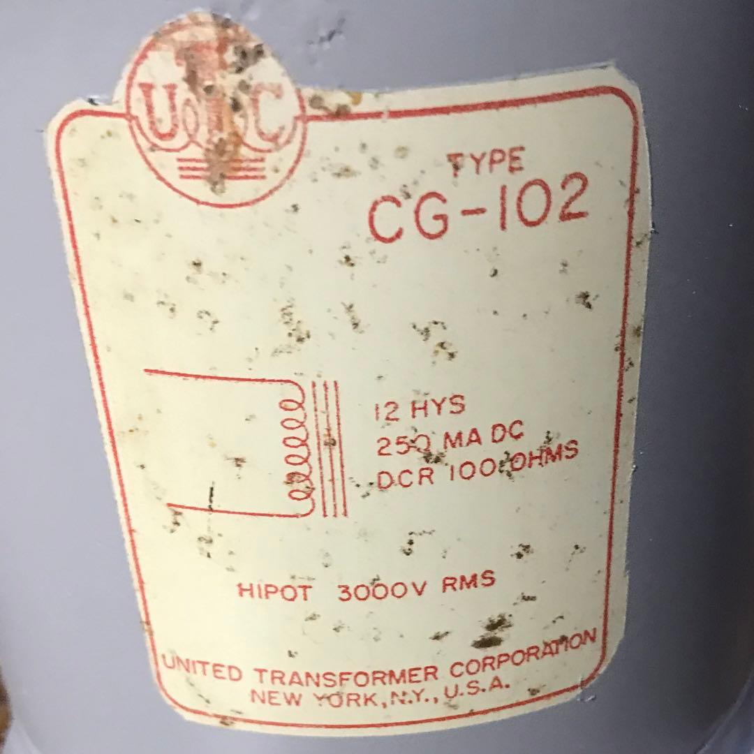 UTC  電源トランス + チョーク  の2個組み　セット品