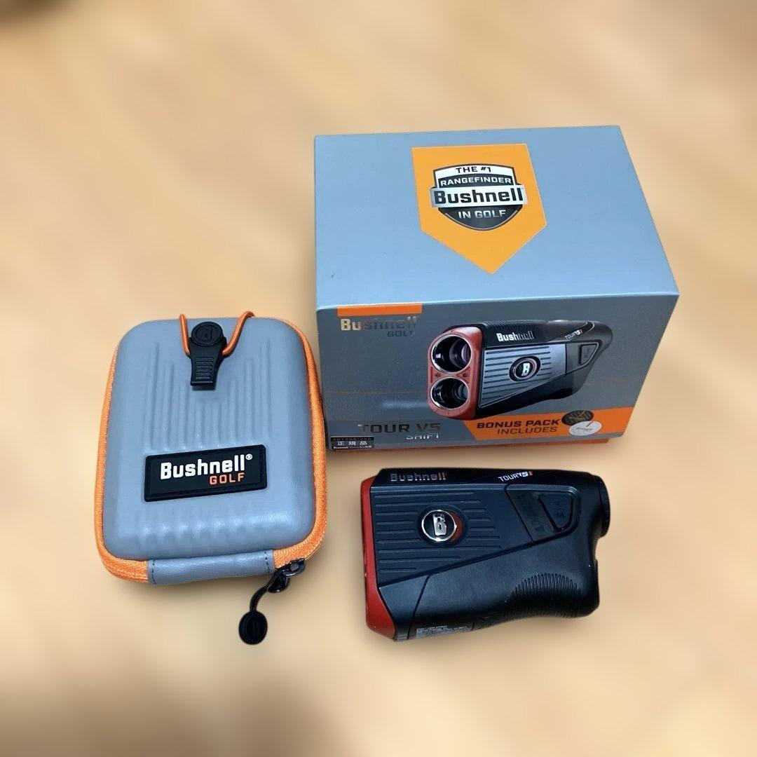 【美品】Bushnell ピンシーカー ツアーV5 スリムジョルト　使用回数2回