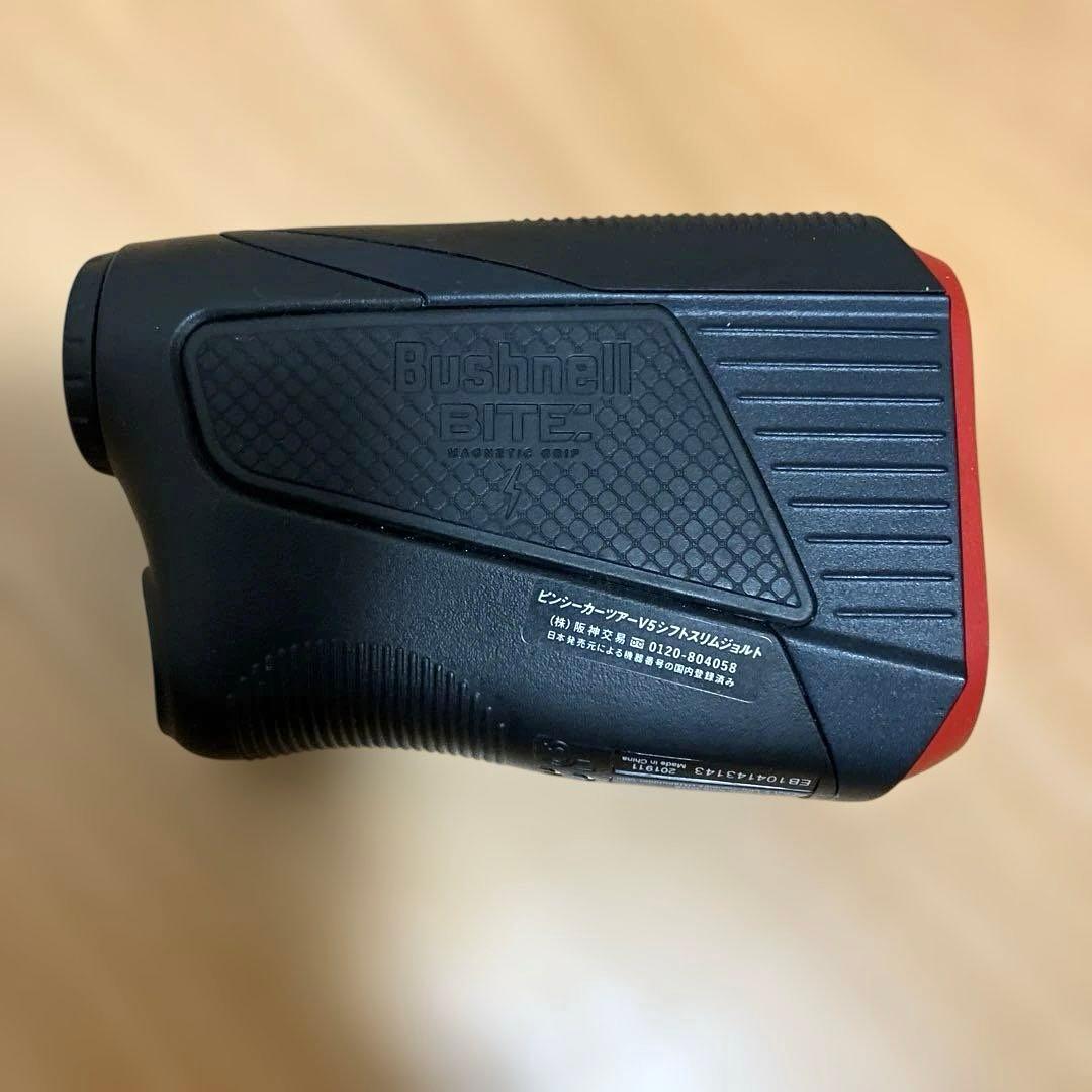 【美品】Bushnell ピンシーカー ツアーV5 スリムジョルト　使用回数2回