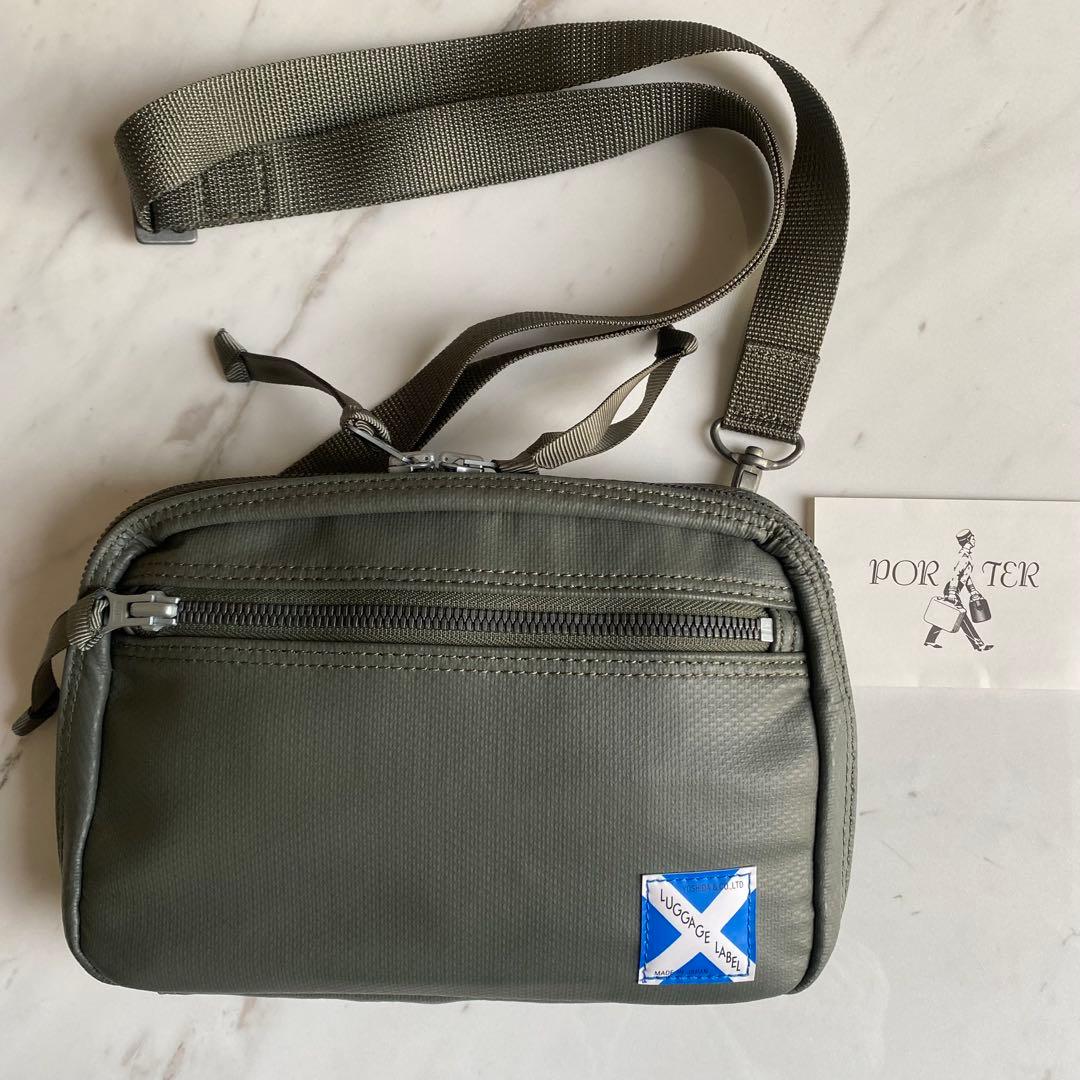 LUGGAGE LABEL ヴィンテージ 財布型　ショルダーバッグ