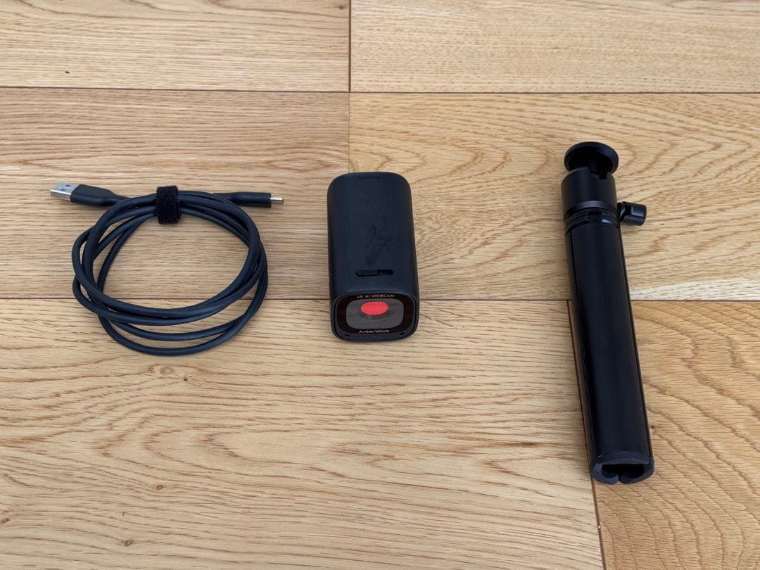 Webカメラ AnkerWork C310 Webcam+Mini Tripod Stand