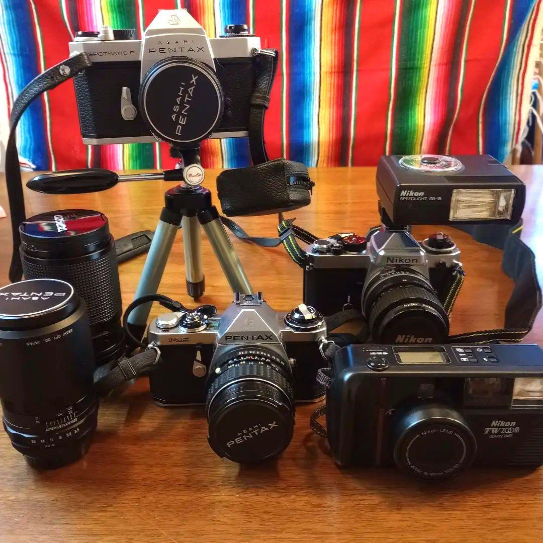 NIKON　FE 　セット販売 レトロ　フィルムカメラ