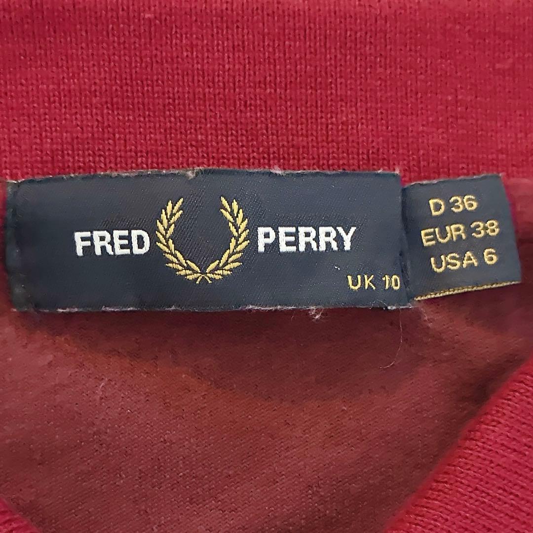 完売品✨️FRED PERRY ロングスリーブポロシャツ ベロア フレッドペリー