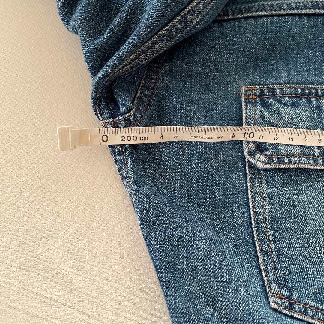 美品 HYKE ハイク デニムジャケット Gジャン バルーンスリーブ サイズ1