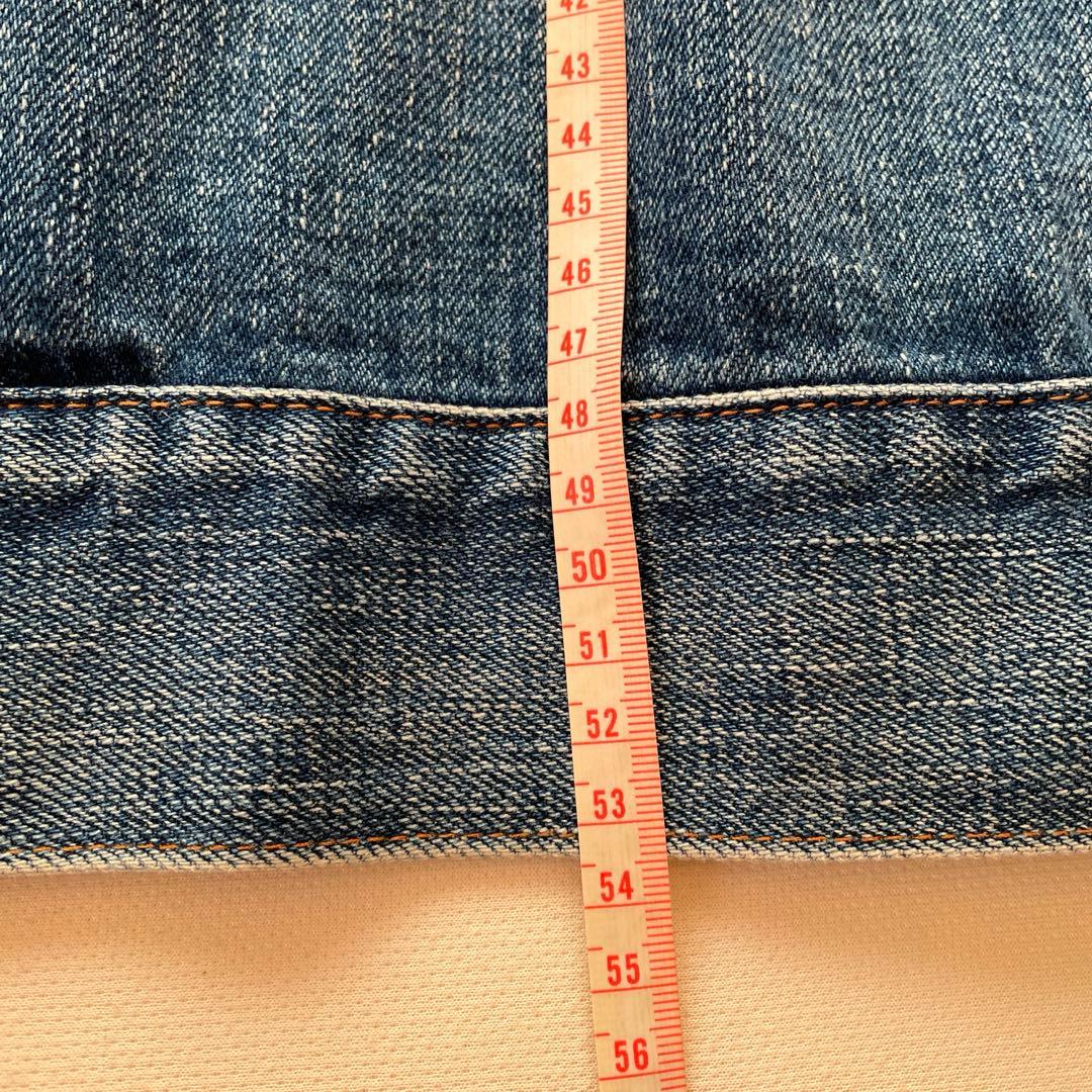 美品 HYKE ハイク デニムジャケット Gジャン バルーンスリーブ サイズ1