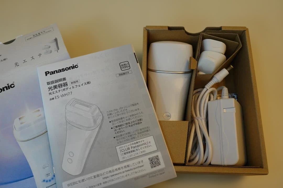【値引き】Panasonic ES-WH77 光エステ美顔器
