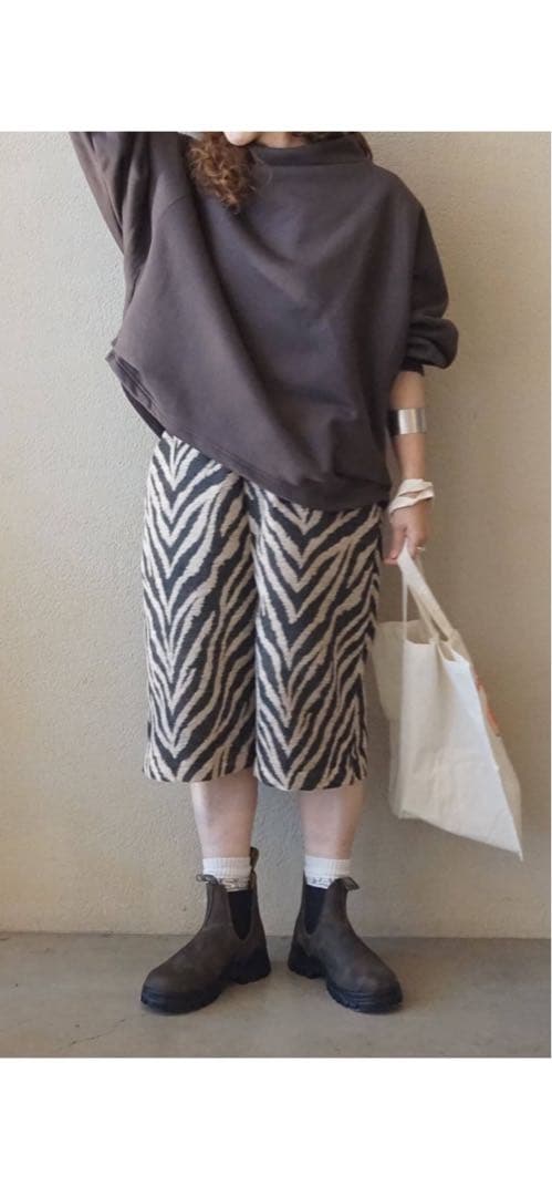 ジャーナルスタンダードラックス ゼブラ柄ハーフパンツ