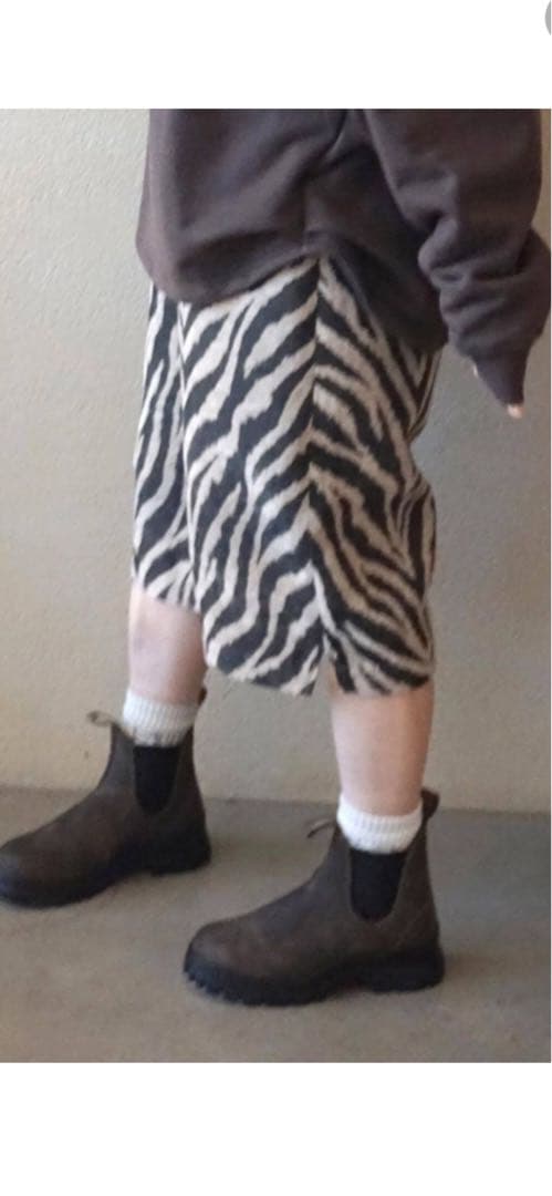 ジャーナルスタンダードラックス ゼブラ柄ハーフパンツ