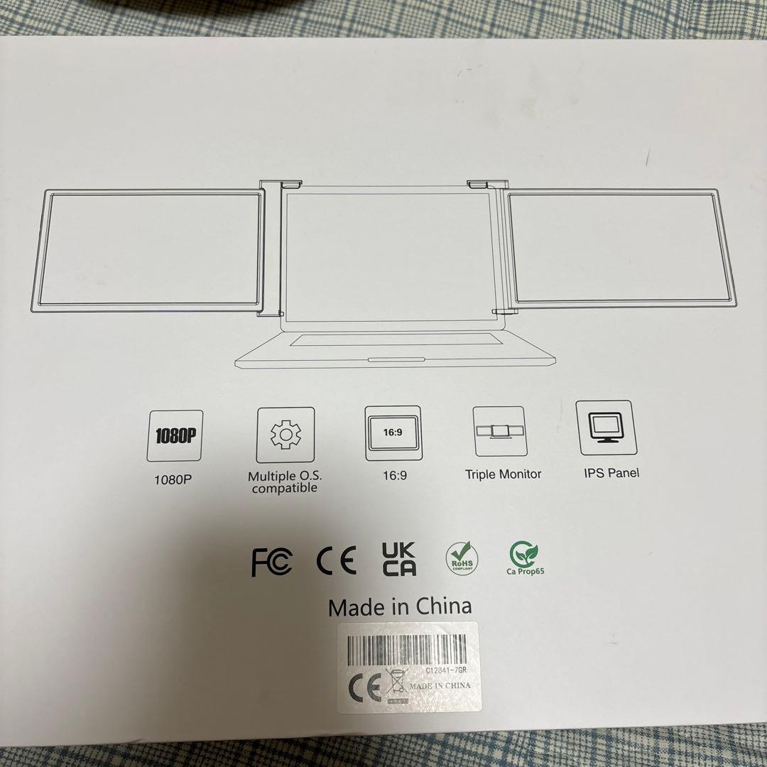 デュアルディスプレイ 15.6インチ モバイルモニター 未使用