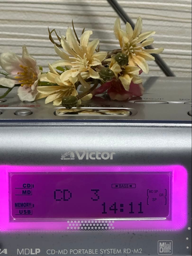 Victor ビクター シルバーRD-M2 クラビア Clavia CD-MD