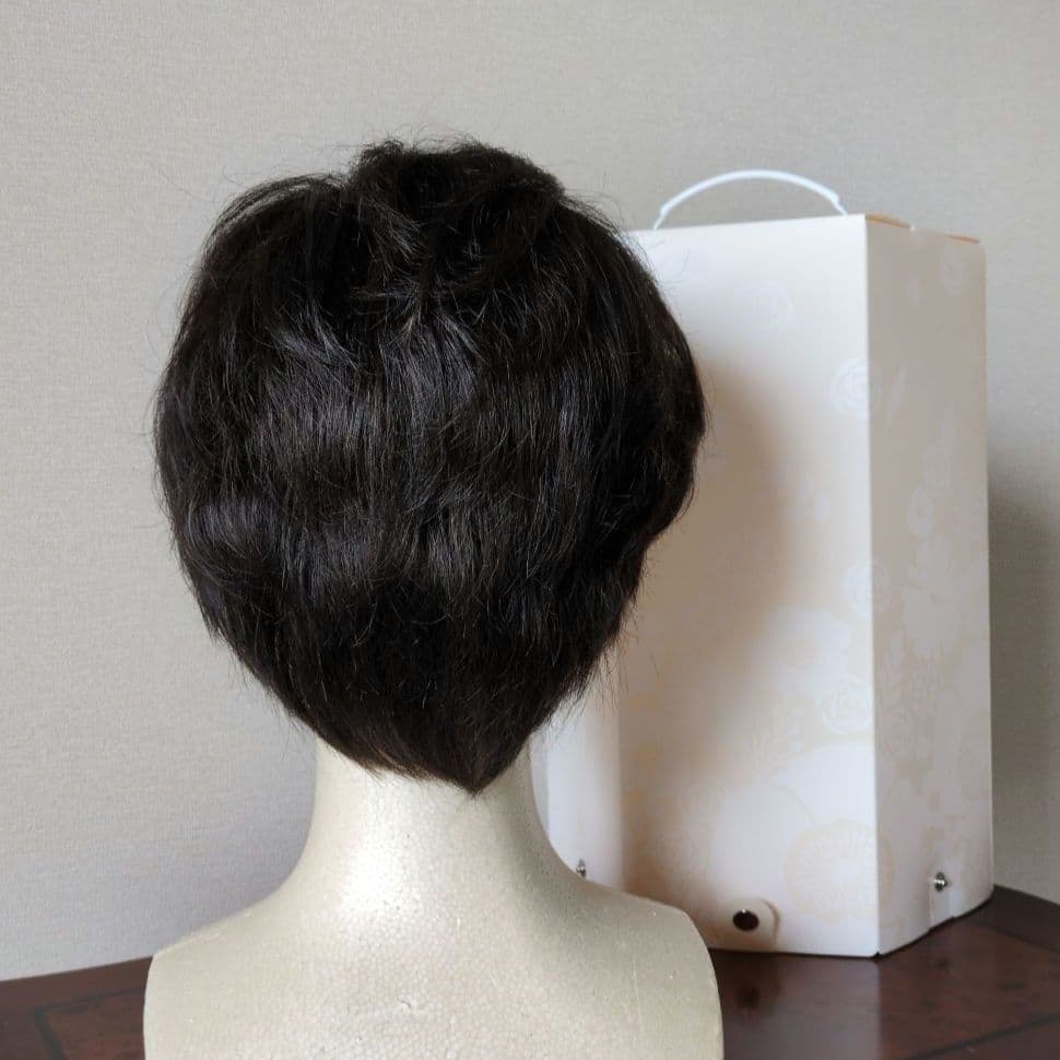 ジュリアオージェ　ダークブラウン ショートウィッグ