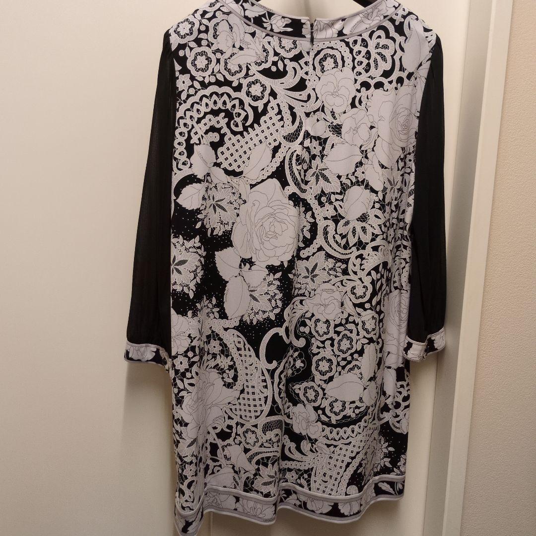 レオナールVネック 長袖チュニック