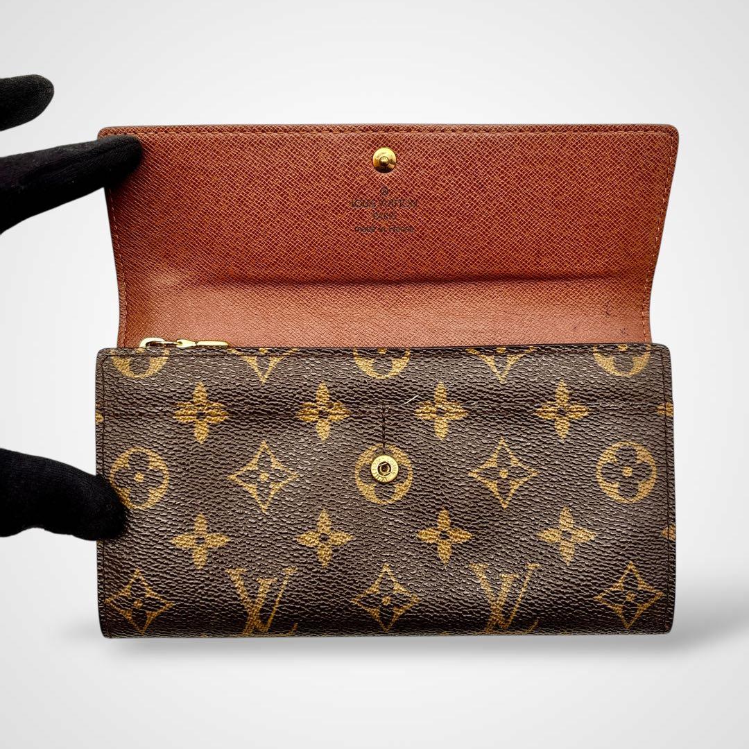 美品✨ルイヴィトン モノグラム ポルトフォイユ サラ 長財布 廃盤 二つ折り財布