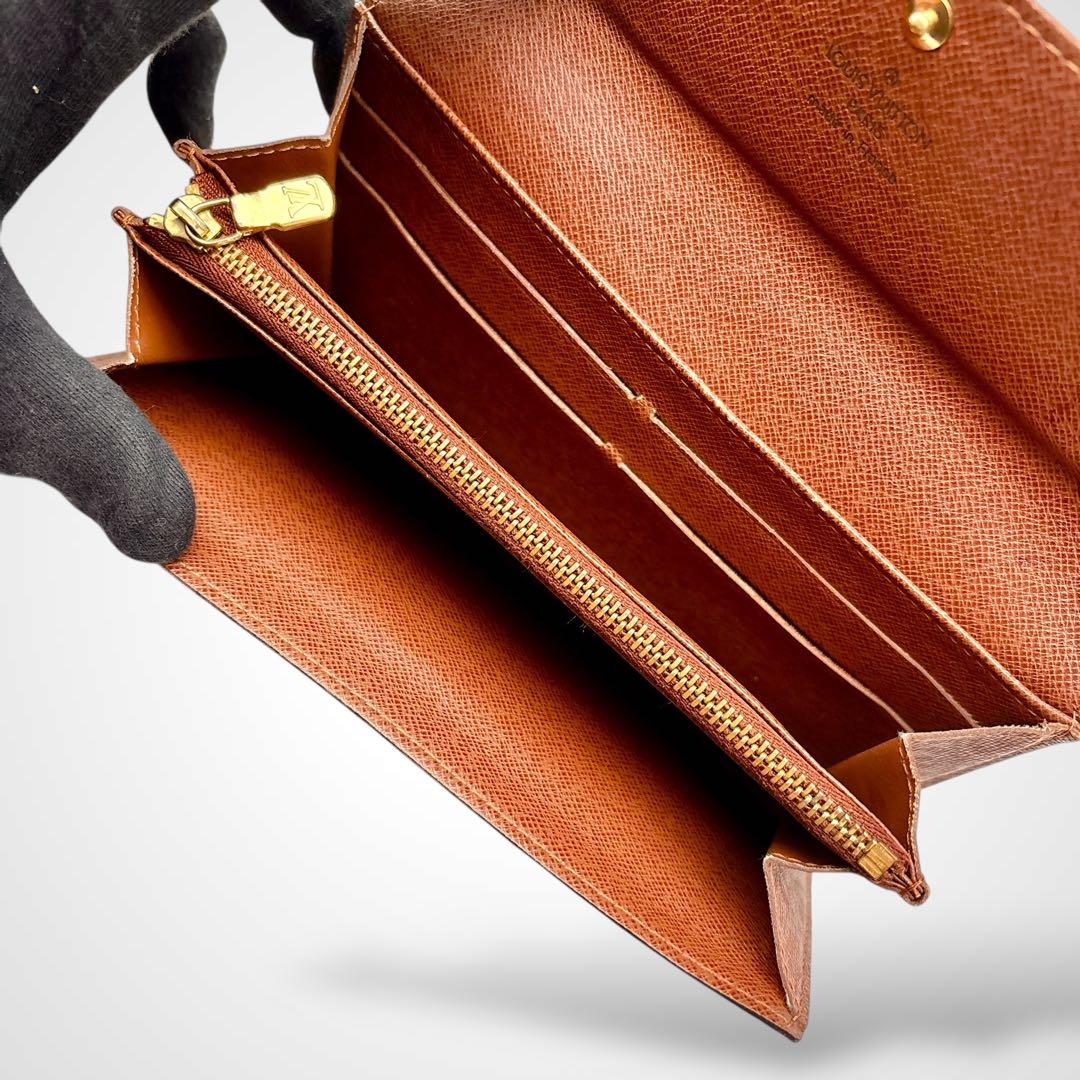 美品✨ルイヴィトン モノグラム ポルトフォイユ サラ 長財布 廃盤 二つ折り財布