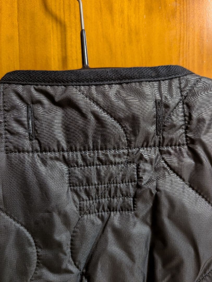 TURN ME ON® キルティングベストブラックL