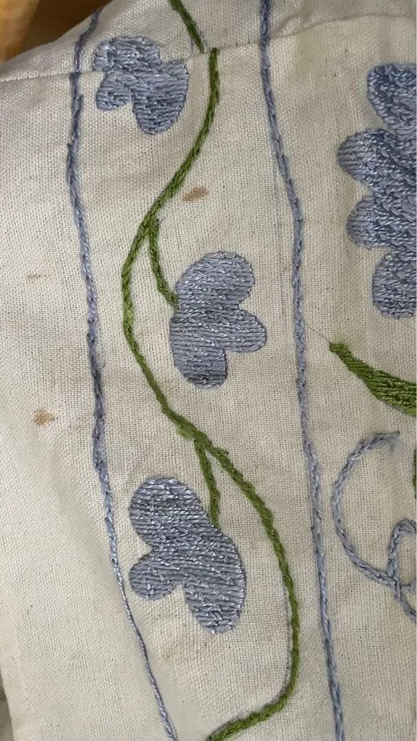 槙*様 ウズベキスタン スザニ刺繍　ソファカバー　ベッドカバー