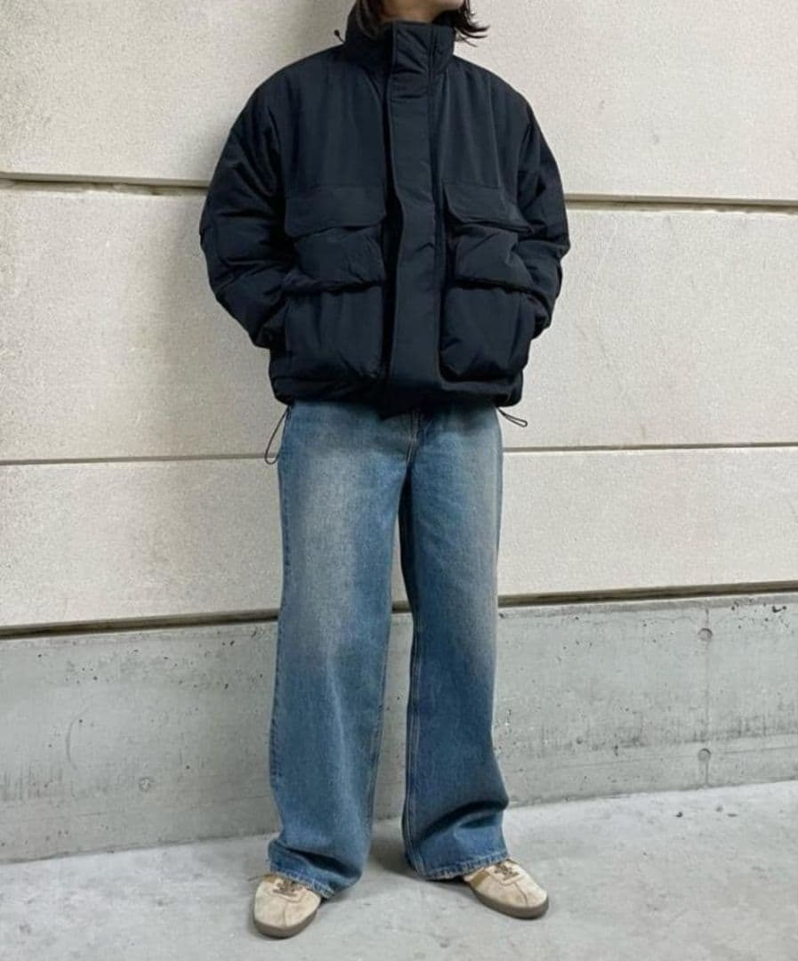 MONKEY TIME / パデッド スタンドカラー ブルゾン