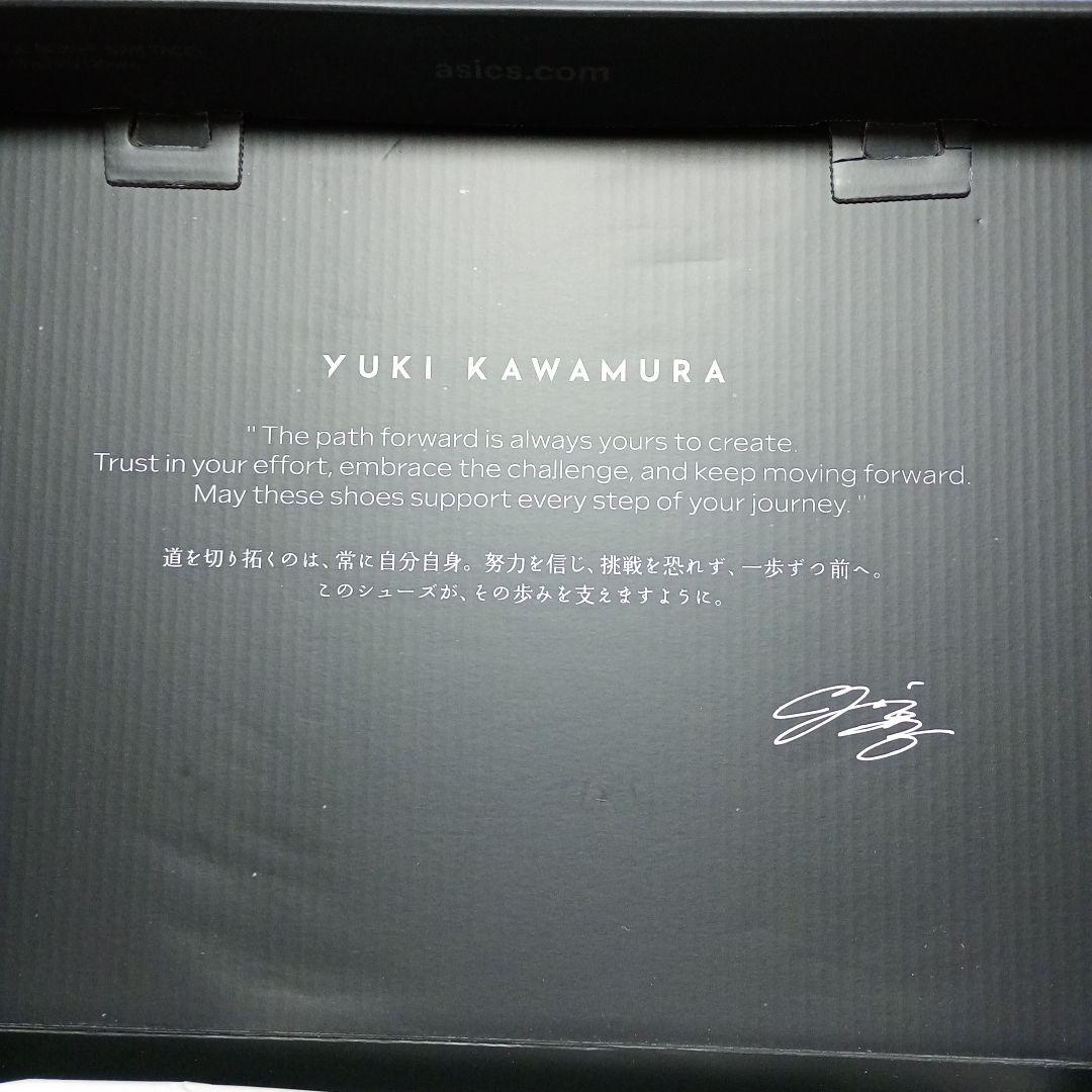 【完売品】新品未使用　河村勇輝　SWIFTACE　YUKI　26cm　黒　赤