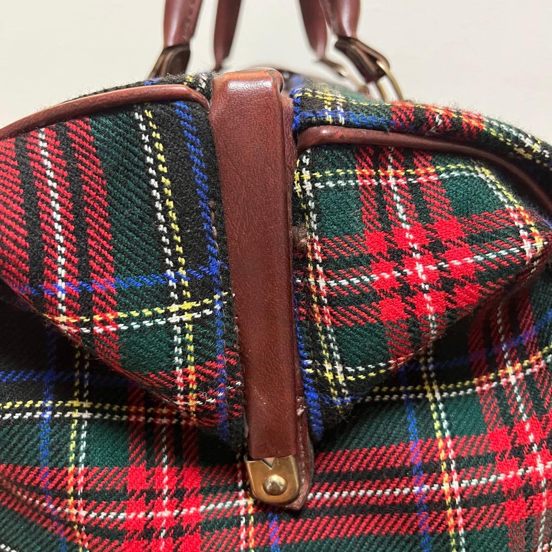 【超希少】吉田カバン ポーター タータンチェック ボストンバッグ 初期タグ