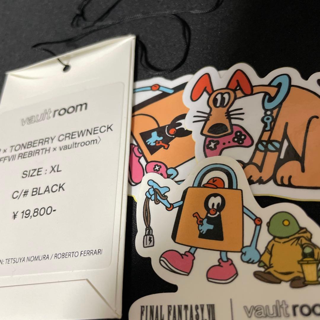VR × TONBERRY CREWNECK vaultroom FF7