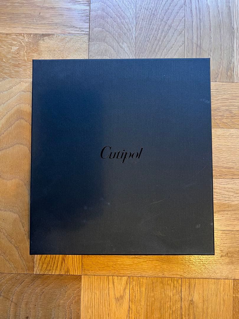 【新品未使用】Cutipol カトラリーセット シルバー ブラック