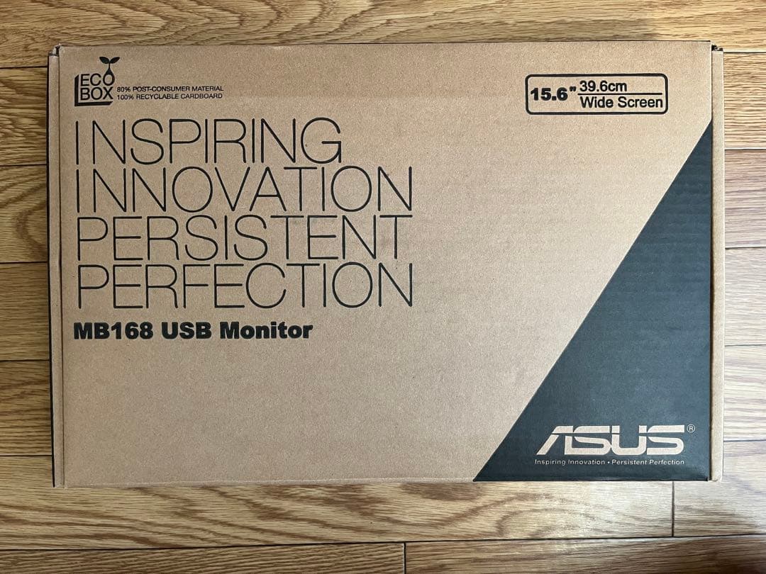 ASUS MB168B モバイルモニター 15.6インチ 専用ケース付き ②